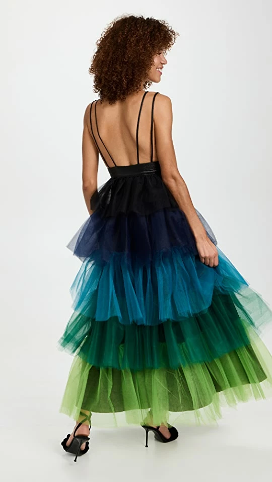 Best Pirce ❤️ Kimberly Goldson Marli ???? Dress Onyx Multi ???? 2 Best Pirce ❤️ Kimberly Goldson Marli ???? Dress Onyx Multi ???? - Image 2