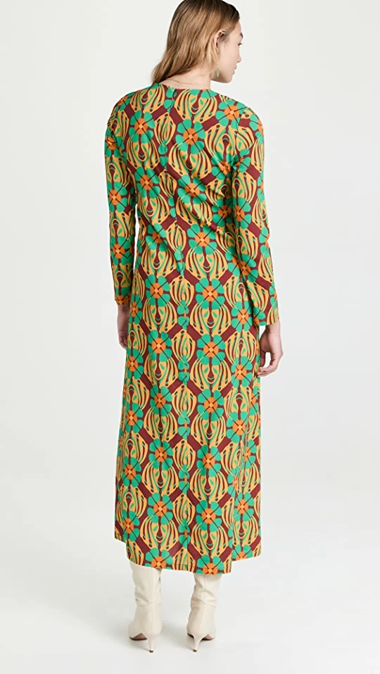 Budget ???? La Double J Long Sleeve Swing ???? Dress Clover ???? 2 Budget ???? La Double J Long Sleeve Swing ???? Dress Clover ???? - Image 2