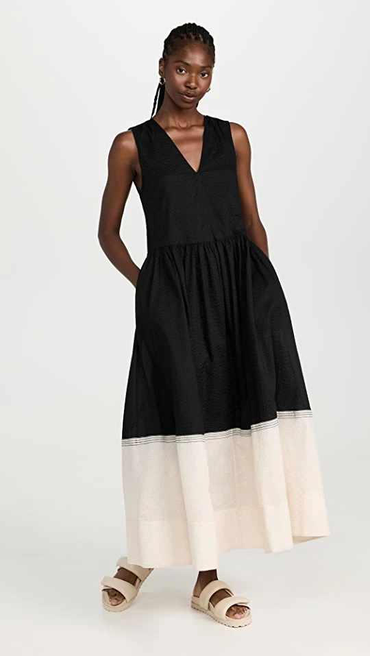 Top 10 ???? Lee Mathews Gina Maxi ???? Dress Black ⭐ 1 Top 10 ???? Lee Mathews Gina Maxi ???? Dress Black ⭐