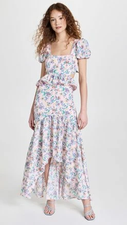 Coupon ???? LIKELY Shondra Gown Roseshadow Mult ????