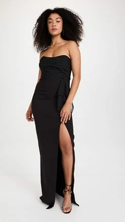 Cheap ???? LIKELY Maddie Gown Black ????