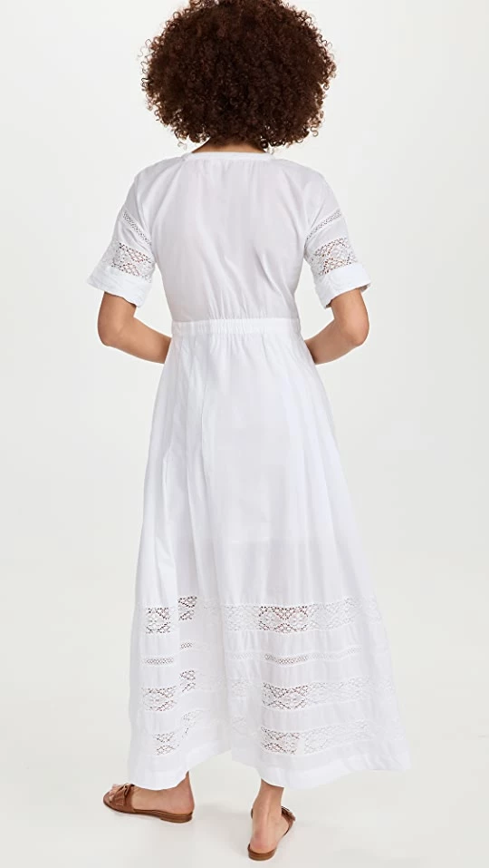 Deals ✔️ LoveShackFancy Edie ???? Dress White ???? 2 Deals ✔️ LoveShackFancy Edie ???? Dress White ???? - Image 2