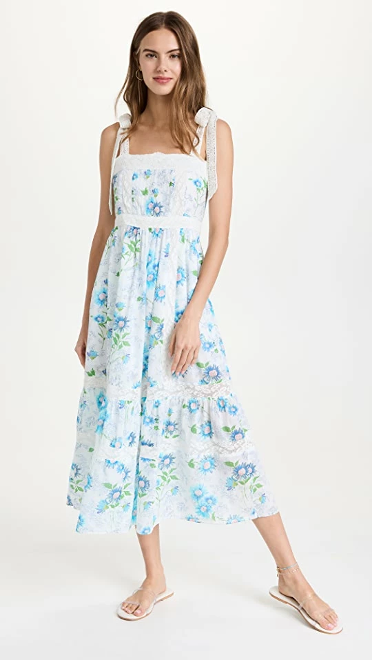 Cheapest ✔️ LoveShackFancy Ayala ???? Dress Blueberry Cloud ???? 1 Cheapest ✔️ LoveShackFancy Ayala ???? Dress Blueberry Cloud ????