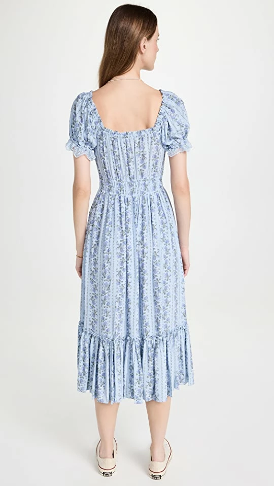 Flash Sale ???? LoveShackFancy Terrence ???? Dress Cerulean Blue ???? 2 Flash Sale ???? LoveShackFancy Terrence ???? Dress Cerulean Blue ???? - Image 2