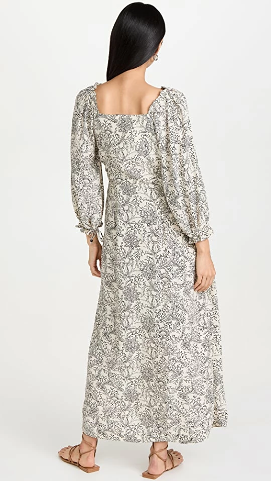 Top 10 ???? Scotch & Soda Easy Feminine 3/4 Sleeves Maxi ???? Dress Combo M ???? 2 Top 10 ???? Scotch & Soda Easy Feminine 3/4 Sleeves Maxi ???? Dress Combo M ???? - Image 2
