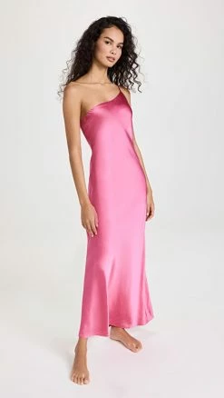 Wholesale ???? Maison Essentiele Asymmetrical Maxi Slip Magenta ????