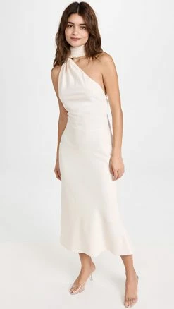 Discount ???? MISHA Vivica ???? Dress Ivory ❤️