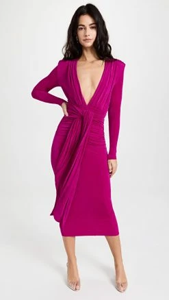 Best Sale ⭐ MISHA Francis Slinky ???? Dress Pink ????