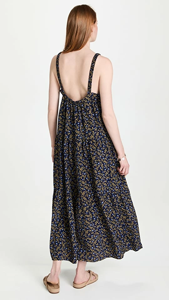 Top 10 ❤️ Moon River Maxi ???? Dress Navy Multi ???? 2 Top 10 ❤️ Moon River Maxi ???? Dress Navy Multi ???? - Image 2