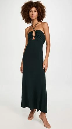 Top 10 ???? Moon River Halter ???? Dress Green ✨