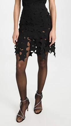 Cheapest ???? MSGM Cutout ???? Skirt Black ????