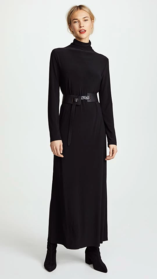 Hot Sale ???? Norma Kamali Kamali Kulture Go Turtleneck Maxi ???? Dress Black ???? 1 Hot Sale ???? Norma Kamali Kamali Kulture Go Turtleneck Maxi ???? Dress Black ????