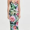 Buy ???? Norma Kamali Mermaid Fishtail Gown Rose Garden ????