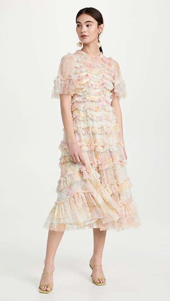 Cheapest ???? Needle & Thread Sunrise Bloom Ballerina ???? Dress Moonshine ???? 1 Cheapest ???? Needle & Thread Sunrise Bloom Ballerina ???? Dress Moonshine ????