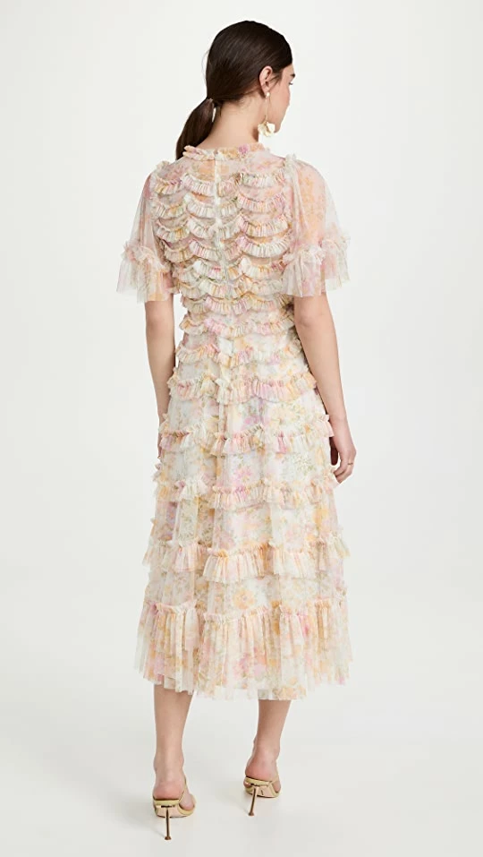 Cheapest ???? Needle & Thread Sunrise Bloom Ballerina ???? Dress Moonshine ???? 2 Cheapest ???? Needle & Thread Sunrise Bloom Ballerina ???? Dress Moonshine ???? - Image 2