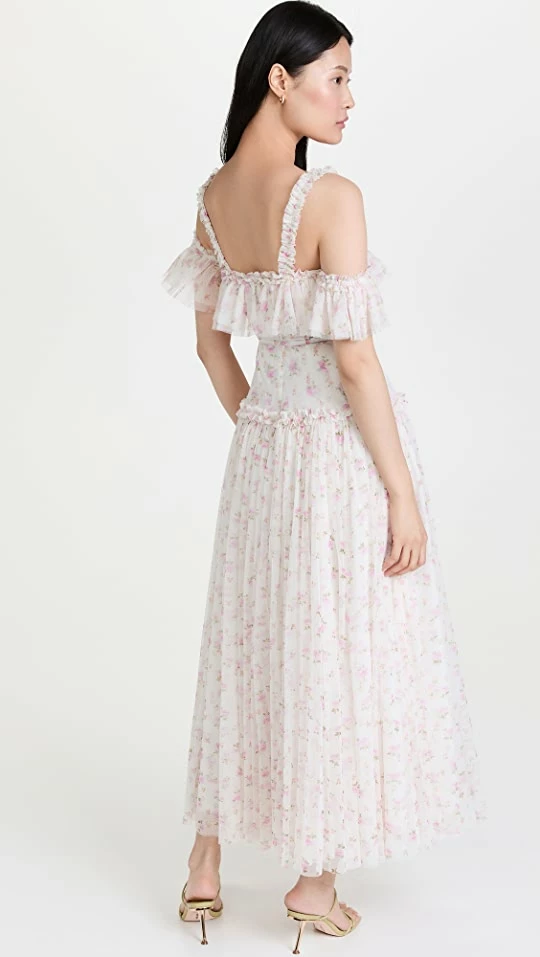 Deals ???? Needle & Thread Bijou Rose Off Shoulder Gown Moonshine/Wisteria ???? 2 Deals ???? Needle & Thread Bijou Rose Off Shoulder Gown Moonshine/Wisteria ???? - Image 2