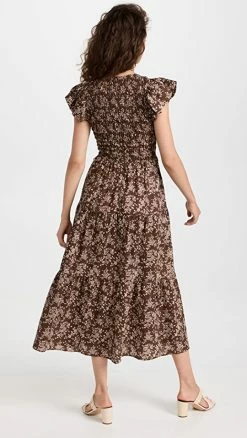 Outlet ???? O.p.t Phoebe ???? Dress Brown Floral ???? 3 Outlet ???? O.p.t Phoebe ???? Dress Brown Floral ???? -A.L.C. SHOP opttt3014417d8d 1662657906871 2 0. UX540 . QL90