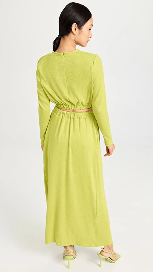 Brand new ???? O.p.t Brendalyn ???? Dress Chartreuse ???? 2 Brand new ???? O.p.t Brendalyn ???? Dress Chartreuse ???? - Image 2