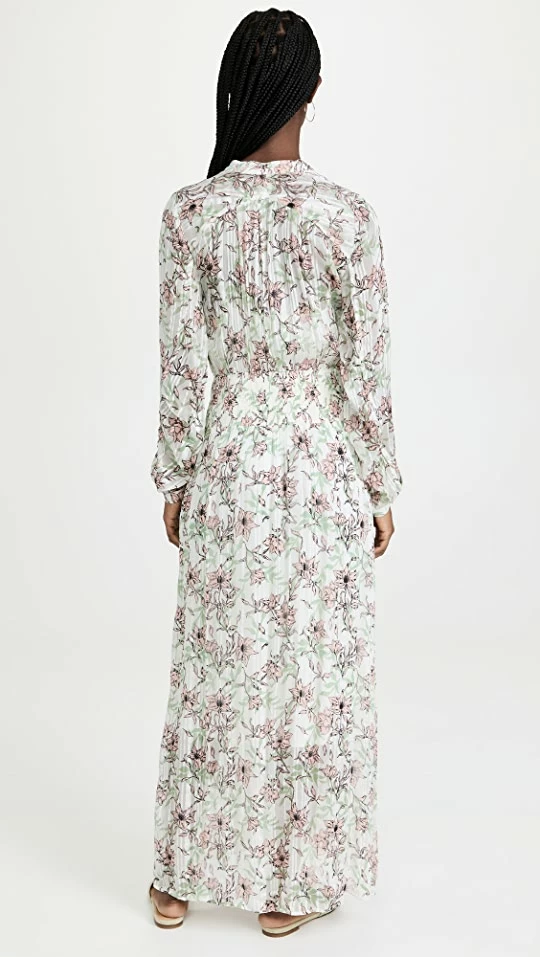 Brand new ⭐ Rag & Bone Calista Floral Maxi ???? Dress White Floral ???? 2 Brand new ⭐ Rag & Bone Calista Floral Maxi ???? Dress White Floral ???? - Image 2