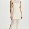 Best Sale ???? Rag & Bone Riley Crew ???? Dress Ivory ????