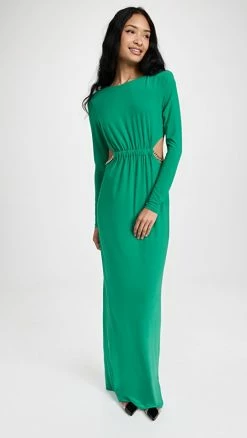 Coupon ⌛ Ramy Brook Rosemary ???? Dress Jewel Green ????