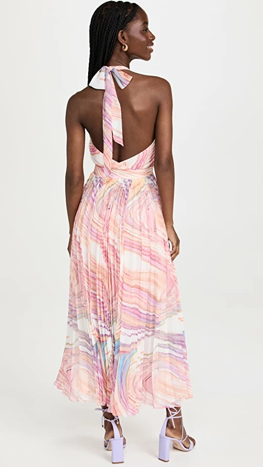 Wholesale ???? ROCOCO SAND Eira Long ???? Dress Peach Lilac ❤️ 2 Wholesale ???? ROCOCO SAND Eira Long ???? Dress Peach Lilac ❤️ - Image 2