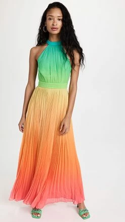 Top 10 ???? ROCOCO SAND Zale Long ???? Dress Blue Pink ????