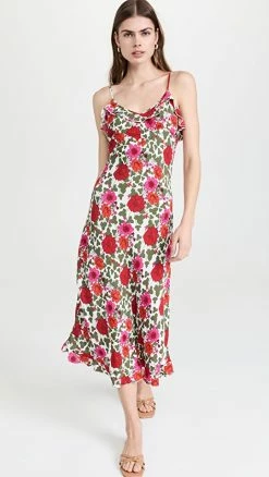 Discount ???? Rolla's Shelley Rambling Floral ???? Dress White ✨