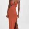 Best Pirce ⭐ Rumer Solstice Os Maxi ???? Dress Rust ????
