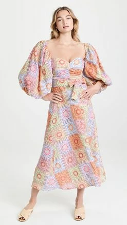 Best reviews of ⭐ SUNDRESS Emilia ???? Dress Saint Tropez Linen ????