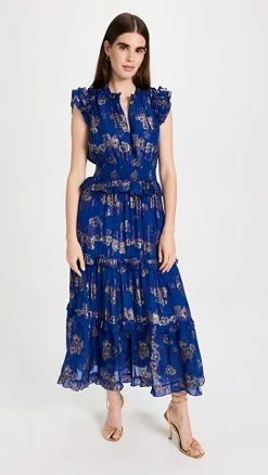 Discount ???? Shoshanna Maren ???? Dress Sapphire Multi ????