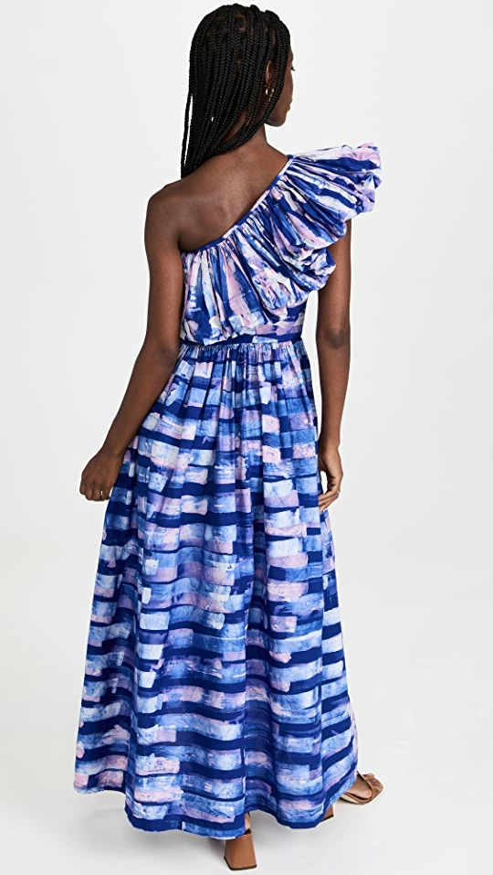 Hot Sale ???? SIKA Krissa ???? Dress Indigo Pink Stripes ✔️ 2 Hot Sale ???? SIKA Krissa ???? Dress Indigo Pink Stripes ✔️ - Image 2