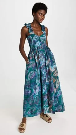 Best Sale ???? SIKA Traci ???? Dress Green Leaf ????