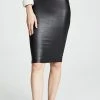 Best reviews of ❤️ SPANX Faux Leather Pencil ???? Skirt Very Black ⌛