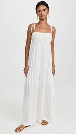 Cheap ???? Spiritual Gangster Dolce Embroidered Maxi ???? Dress ????