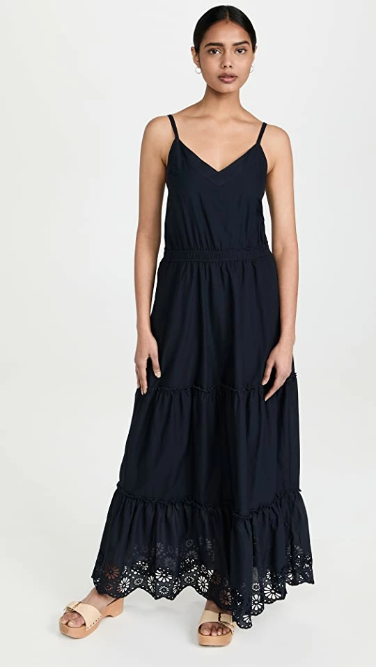 Promo ???? Splendid Kora Eyelet ???? Dress Navy ???? 1 Promo ???? Splendid Kora Eyelet ???? Dress Navy ????