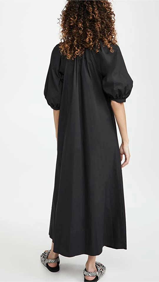 Top 10 ???? STAUD Vincent ???? Dress Black ???? 2 Top 10 ???? STAUD Vincent ???? Dress Black ???? - Image 2