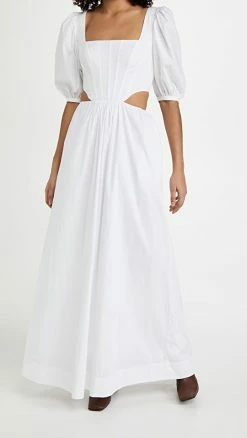 Brand new ???? STAUD Astro ???? Dress White ????