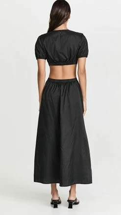 Outlet ???? STAUD Calypso ???? Dress Black ???? 3 Outlet ???? STAUD Calypso ???? Dress Black ???? -A.L.C. SHOP staud310831c5f0 1635786291661 2 0. UX540 . QL90