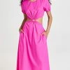 Best deal ???? STAUD Calypso ???? Dress Bougainvillea ????