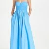 Best Sale ???? STAUD Landry ???? Dress Azure ????