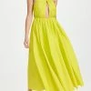 Flash Sale ???? STAUD Danielle ???? Dress Electric Lime ????