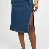Coupon ???? Stella McCartney Vintage Dark Blue Wrap Denim ???? Skirt ⌛