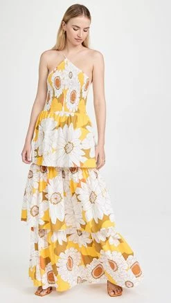 Cheapest ???? SWF One Shoulder Layered Maxi ???? Dress Venice ????