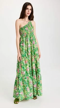 Outlet ???? SWF Centred One Shoulder Maxi ???? Dress Ischia ✨