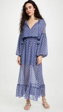 Buy ⭐ MISA Amata ???? Dress Majorelle Lapis Tile ????