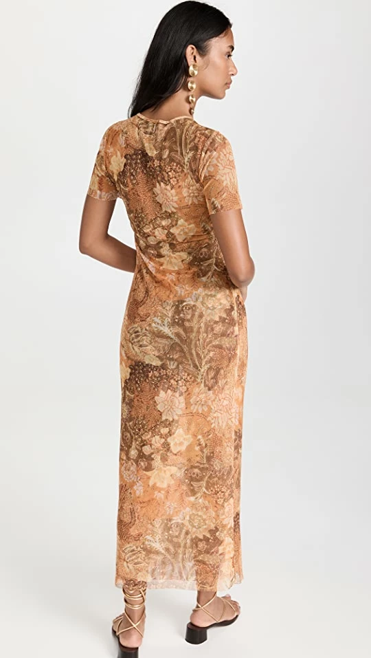 Brand new ???? MISA Vanessa ???? Dress Golden Batik ???? 2 Brand new ???? MISA Vanessa ???? Dress Golden Batik ???? - Image 2