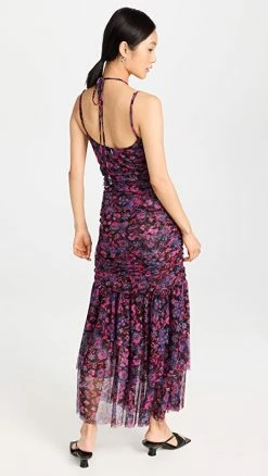 Deals ???? MISA Nicola ???? Dress Electric Ditsy Mesh ???? -A.L.C. SHOP tbags411521ed62 1668120135182 2 0. UX540 . QL90