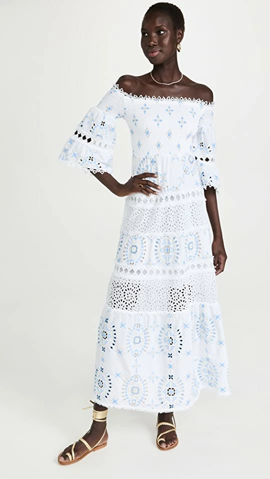 Top 10 ???? Temptation Positano Augusta G ???? Dress White/Gold Blue ???? 1 Top 10 ???? Temptation Positano Augusta G ???? Dress White/Gold Blue ????