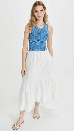 Best Pirce ???? Tanya Taylor Camila ???? Dress Blue Multi ✨